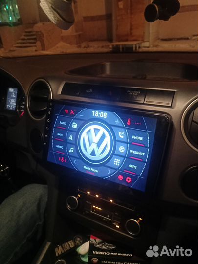 Магнитола на Volkswagen Amarok, android