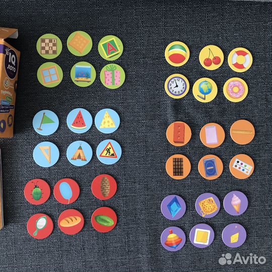 Развивающее лото Формы