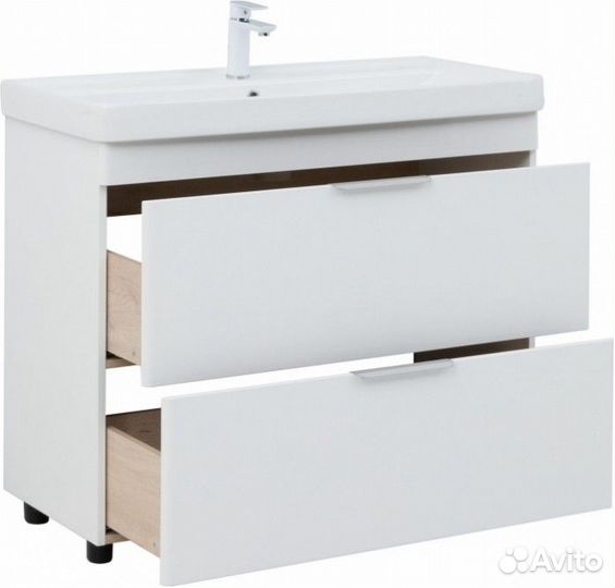 Мебель для ванной Aquanet Ирис new 100 напольная