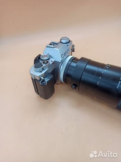 Canon AL + super cosina 100-500 mm