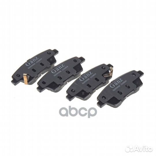 Колодки задние hyundai Genesis 14- GIJ09406 ganz