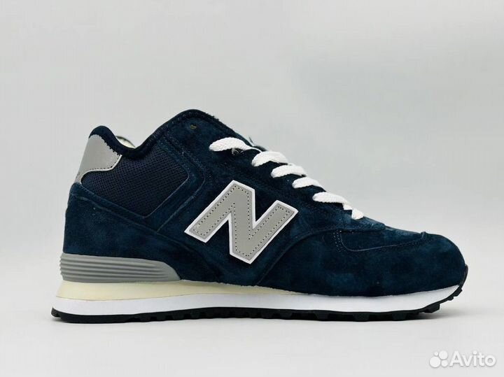 Кроссовки New Balance 574 Кожаные Зимние