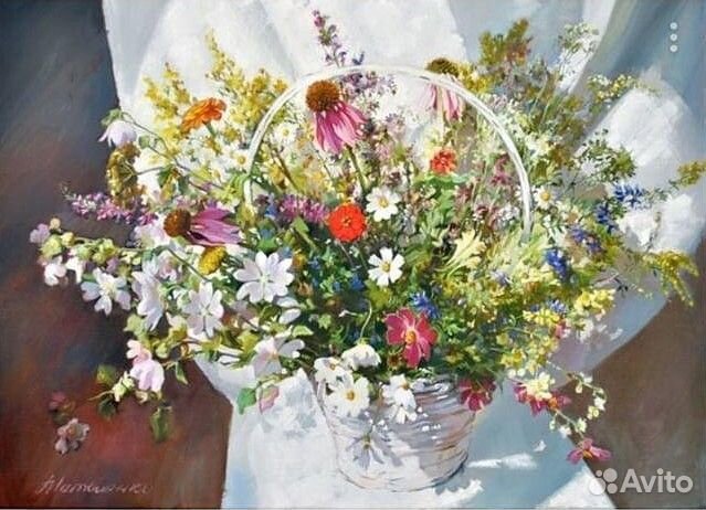 Картина маслом на холсте пейзаж