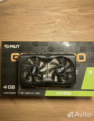 Видеокарта Palit GeForce GTX 1650 super купить в Санкт-Петербурге ...