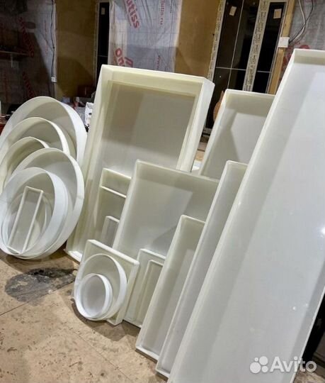 Круглая форма для заливки эпоксидной смолы