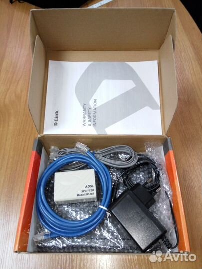 Adsl роутер D-link DSL-2640U