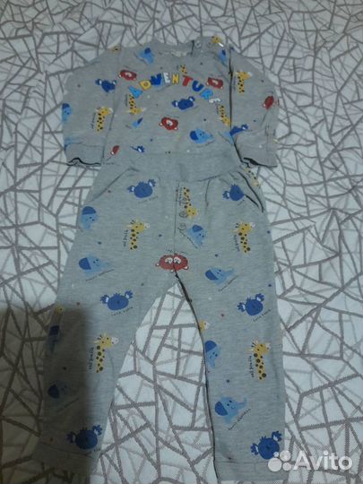 Пакет фирменных вещей на мальчика 80-86 размер