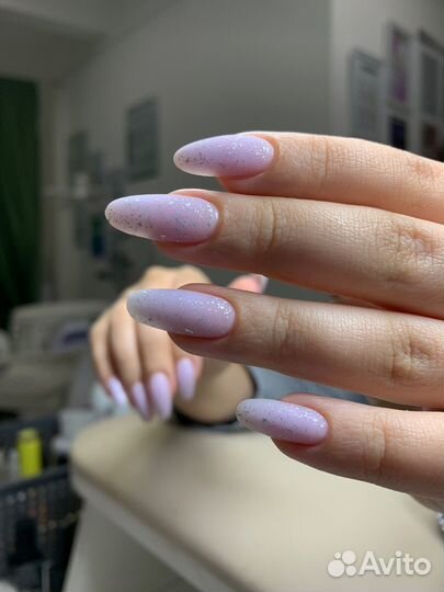 Маникюр с покрытием гель лак