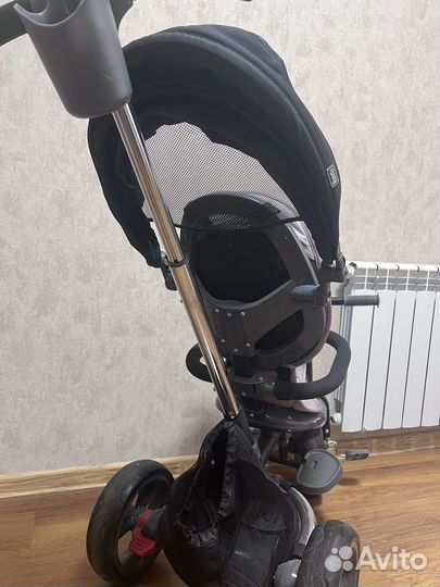 Детский трехколесный велосипед-коляска Nuovita