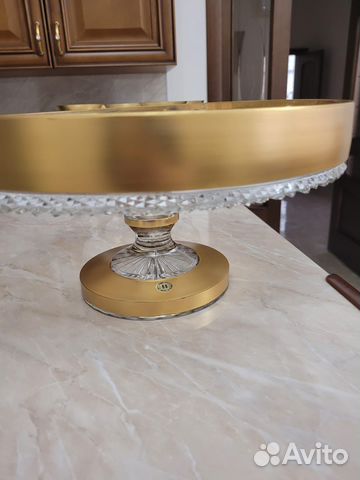 Тортница Фруктовница на ножке Богемия