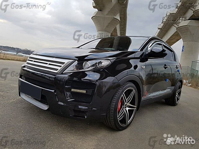 Передний бампер vega на Kia Sportage 3