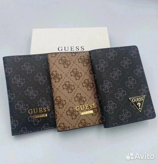 Обложка для паспорта guess