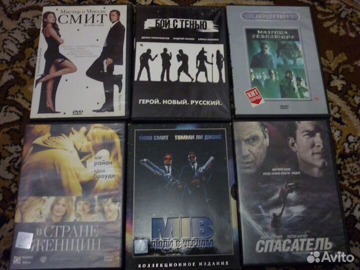 Двд-диски, боевики, исторические, Стивен Кинг проч