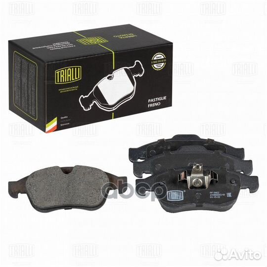 Колодки торм. диск. перед. для Renault Duster 1