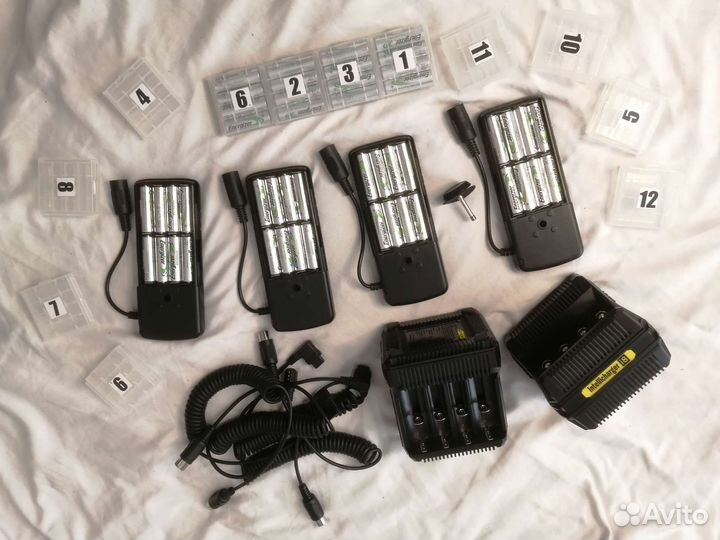 Дополнительное питание для импульсных вспышек