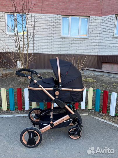 Коляска 2 в 1 luxmom wisesonle