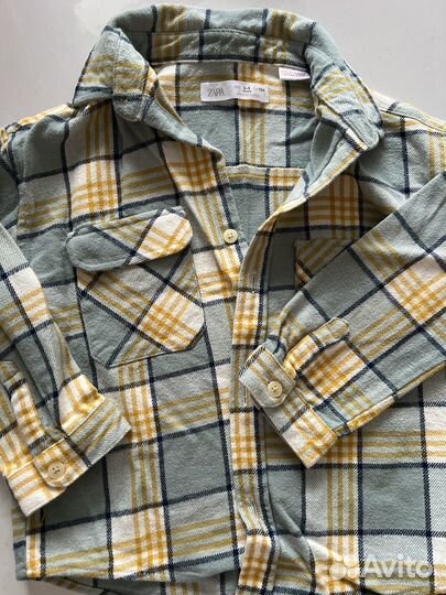 Рубашка и джинсы