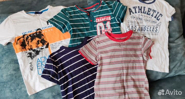 Вещи пакетом на мальчика 122-128 размер