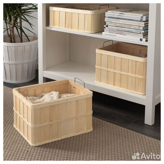 Корзина ящик для хранения Икеа IKEA Бранкис