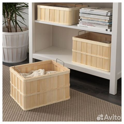 Корзина ящик для хранения Икеа IKEA Бранкис