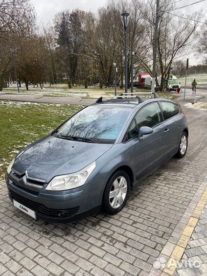 Citroen C4 1.6 AT, 2007, 220 000 км