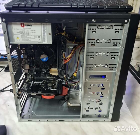 Бюджетный для игр пк Intel Core i5-6400 GT640 2Gb