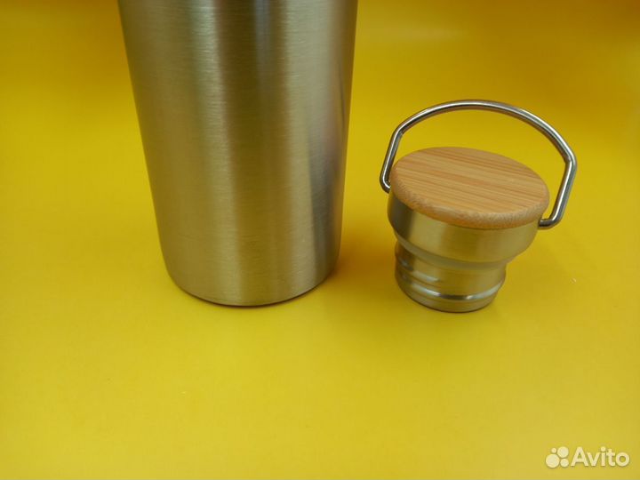 24683 Портативная бутылка для воды из нержавеющей