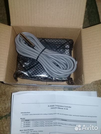 Регулятор температуры ZL-6210a+, выход 30A
