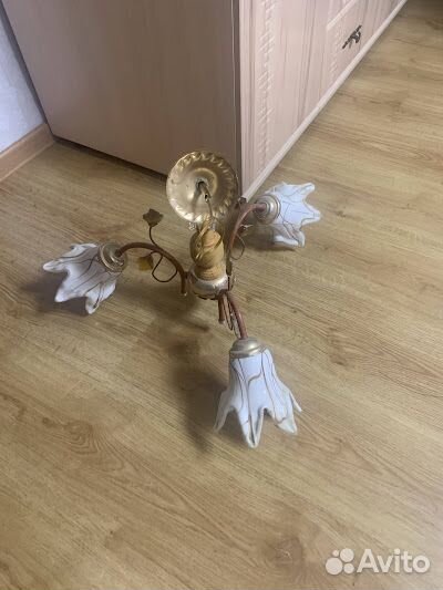 Люстра потолочная бу