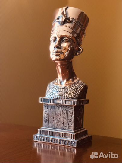 Статуэтка Нефертити литьё бронза латунь медь
