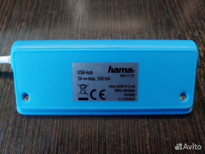 USB-разветвитель hama 12179