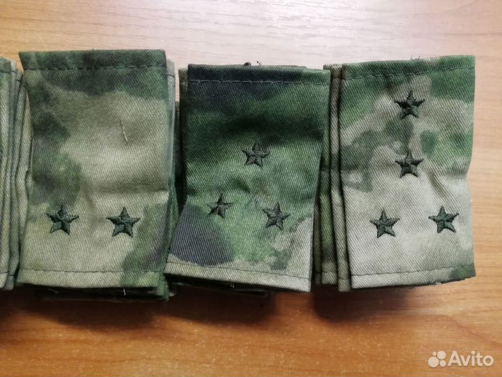 Уставные Фальш погоны зелёных мох Росгвардия