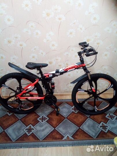 Велосипед на 24 радиусе, на 26 радиусе горный