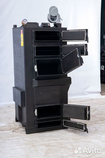 Твердотопливный котел