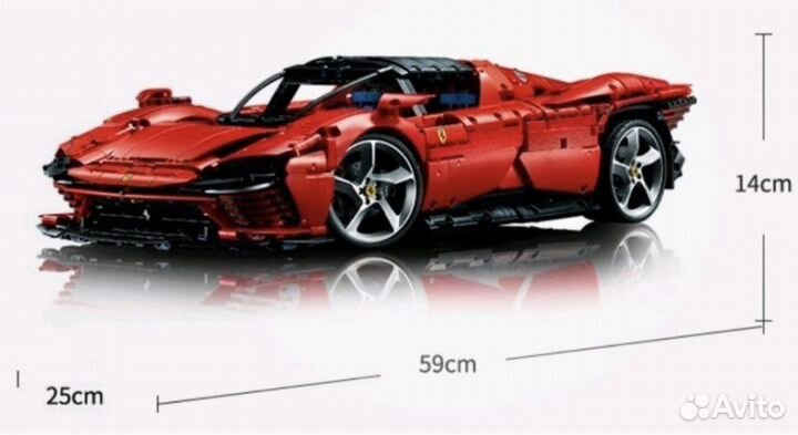 Конструктор аналог lego Farrari Daytona