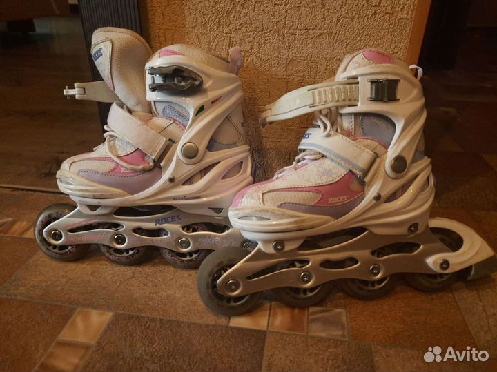 Ролики детские roces yuma раздвижные 30-35