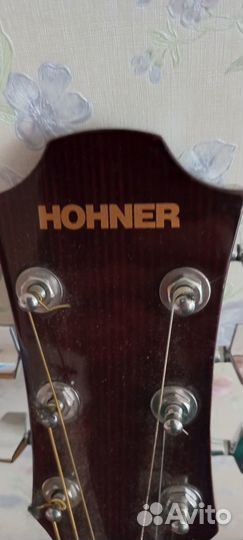 Классическая гитара hohner с футляром