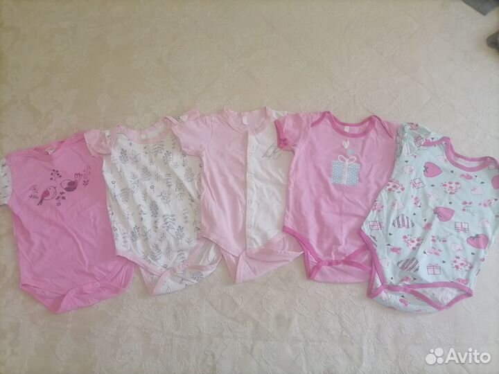 Боди для девочки 74 80