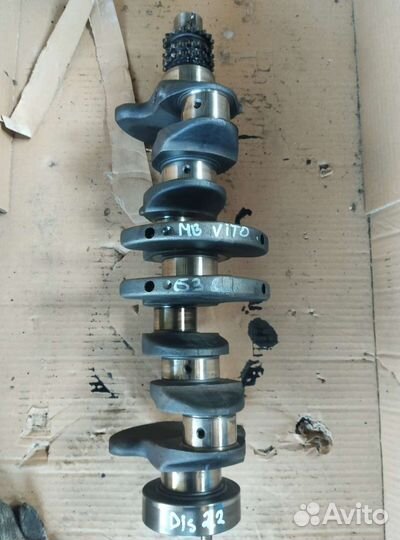 Коленвал мерседес вито 638. дизель 2,2