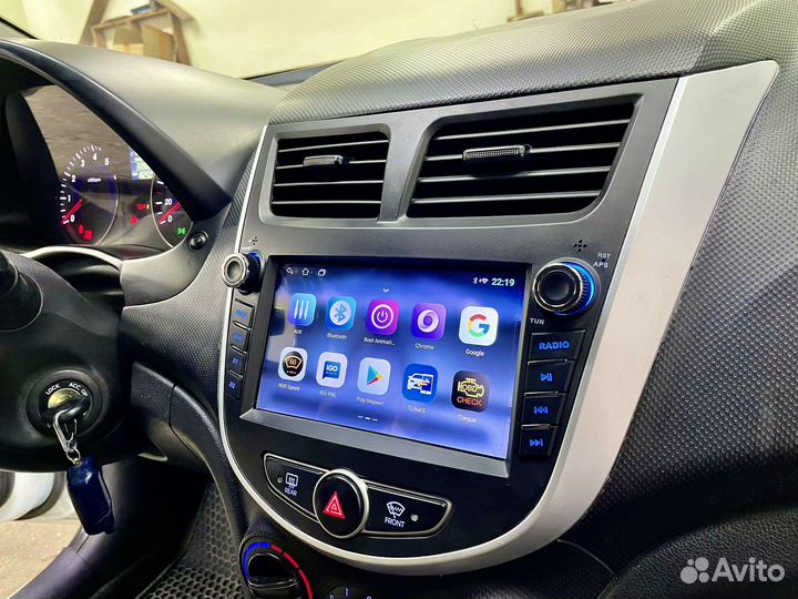 Hyundai Solaris android магнитола