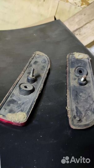 Катафоты отражатели приора на задний бампер