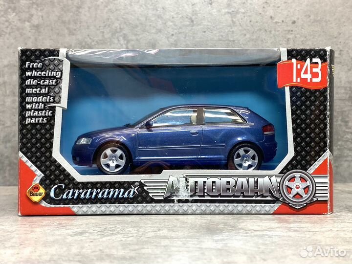 Модель Audi A3 3.2 A6 2010 1:43 Cararama