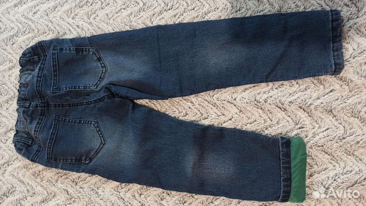 Водолазка 110, джинсы для мальчика 122 б/у