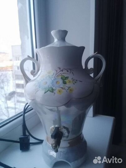 Самовар керамический