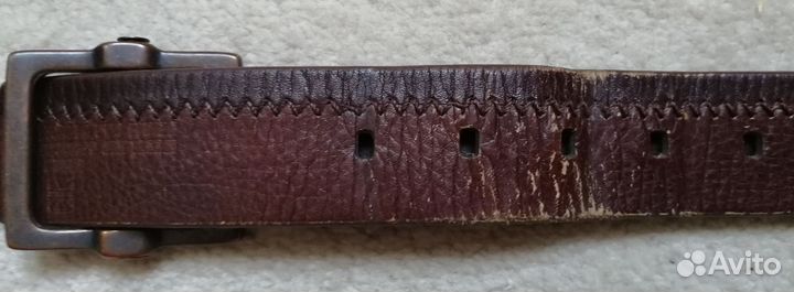 Мужской кожаный ремень