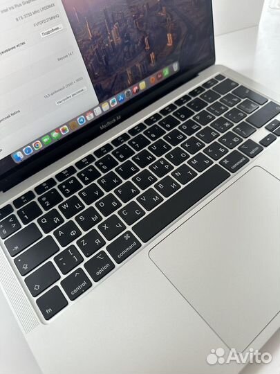 Apple MacBook air 13 2020 m1 8gb 256