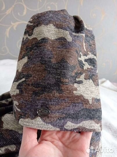 Шапка весна/осень на флисе