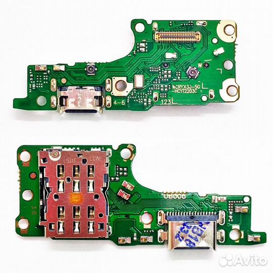 Шлейф Huawei Honor X9 плата на сист