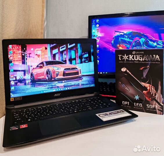 Ультрабук Acer SSD512 16gbhyperx ryzen5 vega8