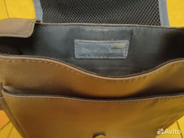 Мужская сумка через плечо calvin clein